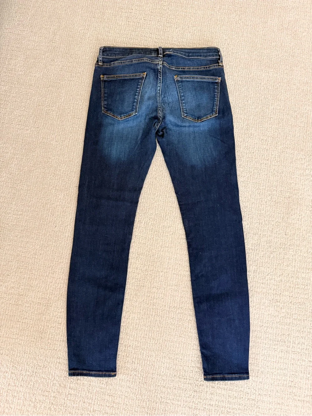 Zara Dark Indigo Skinny Jeans